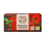 Tomates en pâte bio, 3 x 200 g, Iris Organic