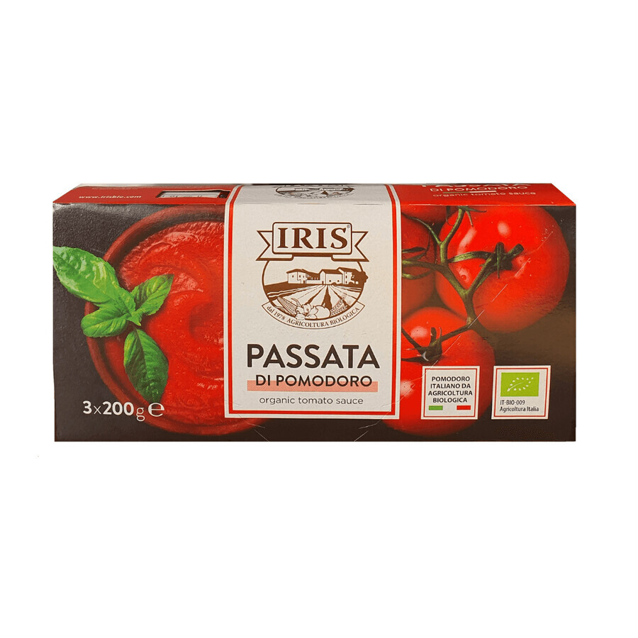 Bio-Pasta-Tomaten, 3 x 200 g, Iris Bio