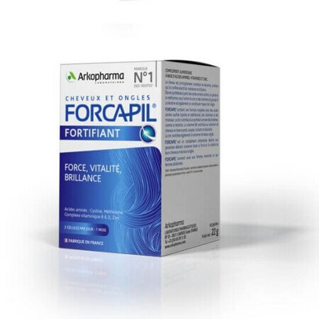 Forcapil par și unghii, 60 capsule, Arkopharma