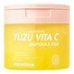 Puistjespleister Ampul Pad Vitamine C &amp;amp; Yuzu, 80 stuks, LaLaRecipe