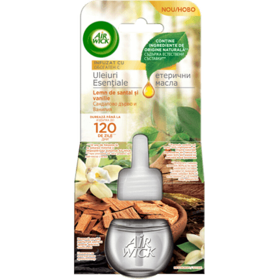 Airwick Odorizant rezervă aparat electric Sandalwood, 19 ml