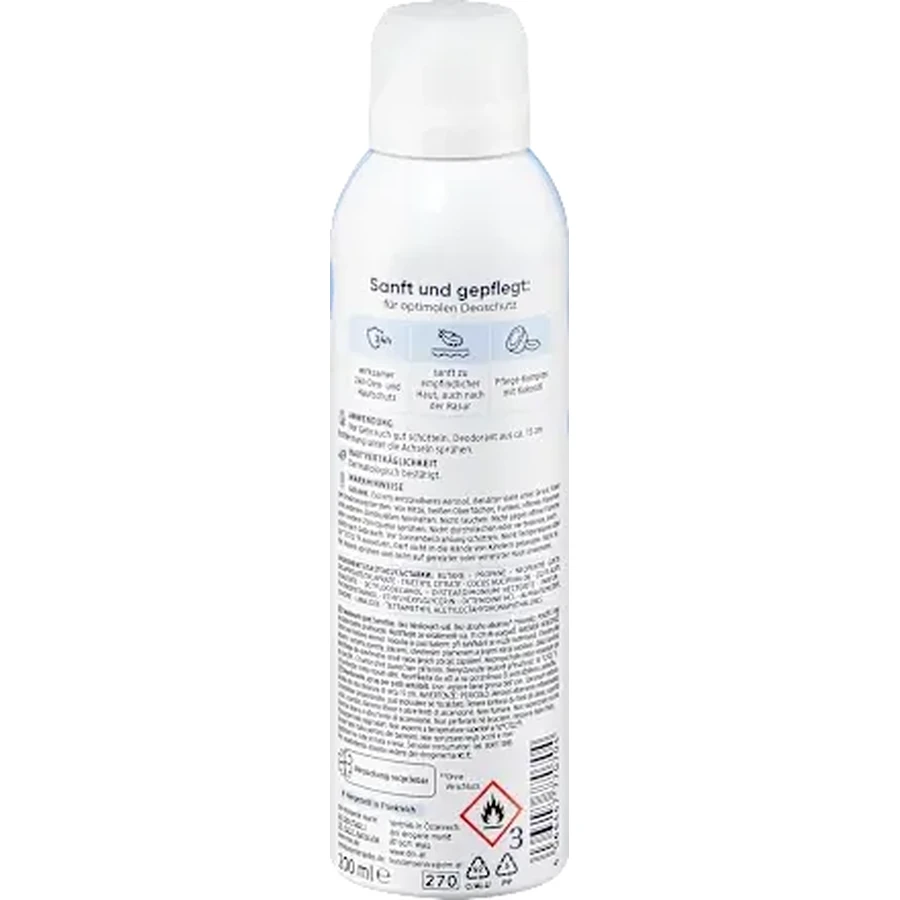 Balea Deodorantspray Gevoelig, 200 ml
