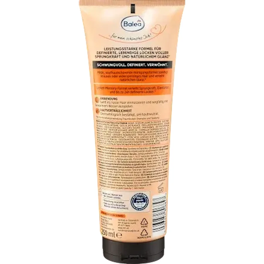 Balea Professional Shampoo voor golvend haar, 250 ml