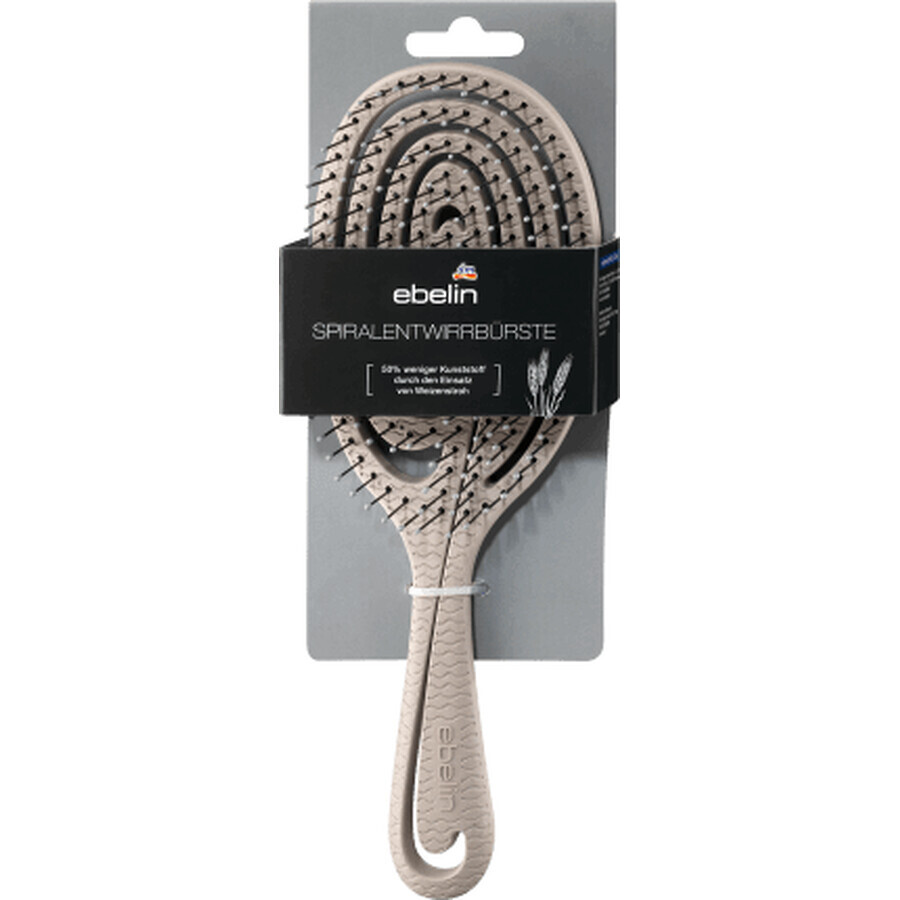 Ebelin Spiral hair brush, 1 pc