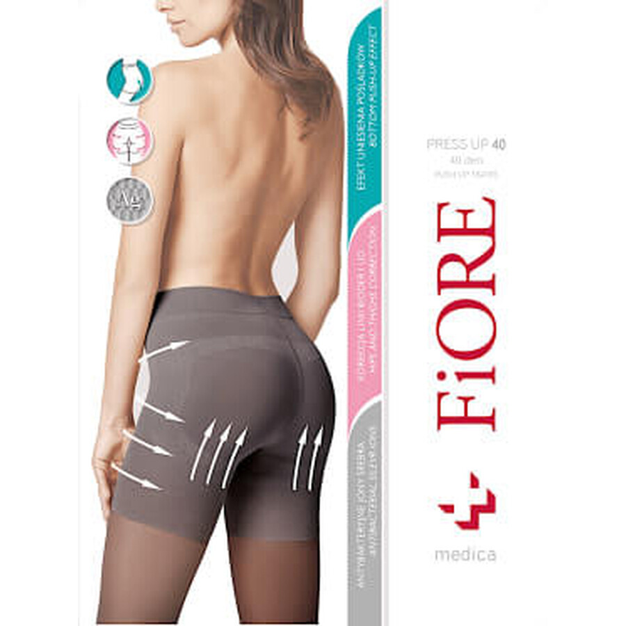 Fiore Dames medica 20/40den beige maat 3, 1 stuk