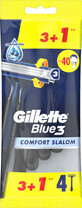 Gillette Scheermes Blauw 3, 4 stuks