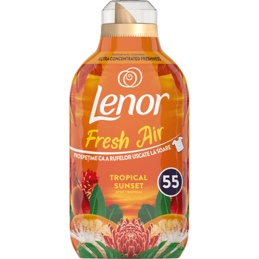 Lenor Tropischer Sonnenuntergang Weichspüler 55 Wäschen, 770 ml