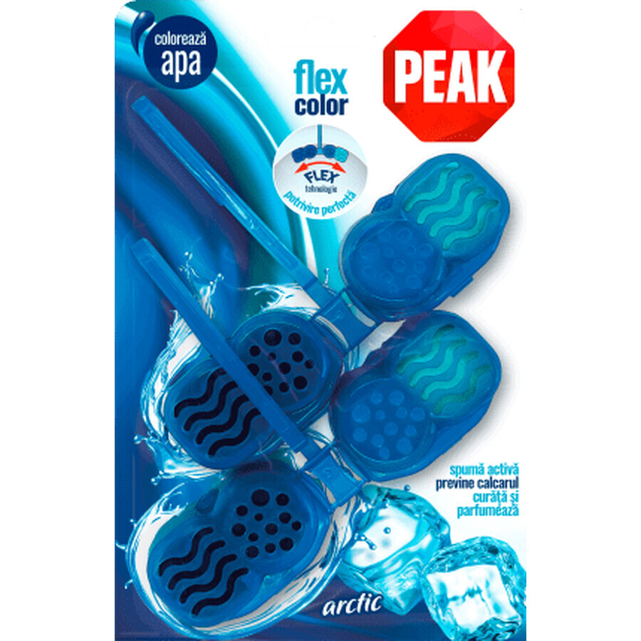 Deodorante per WC Peak Color Arctic, 2 pz