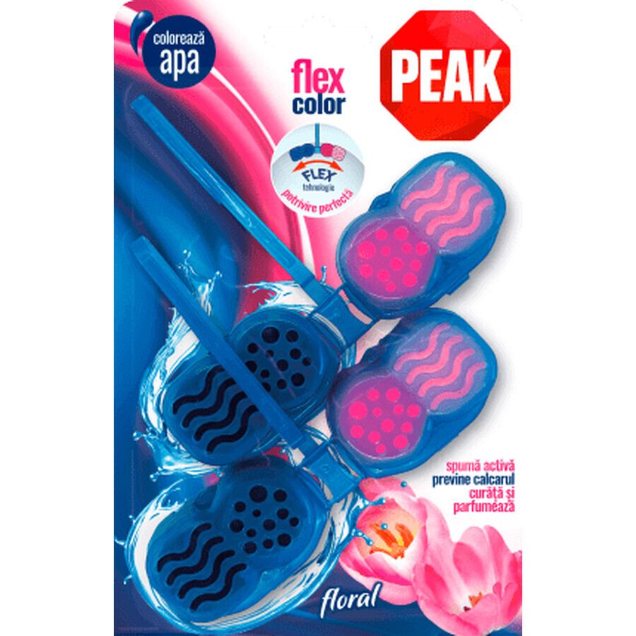 Peak Odorizant wc Color Floral, 2 buc