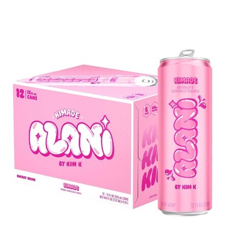 Alani NU Energy, Kimade Aroma Energizzante - Kim Kardashian, 355 ml, GNC