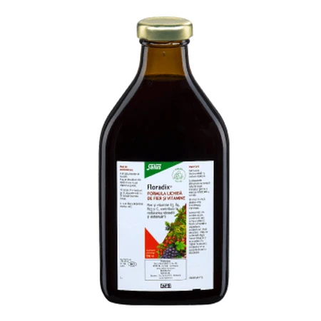 Floradix liquid iron and vitamin formula, 500 ml, Salus