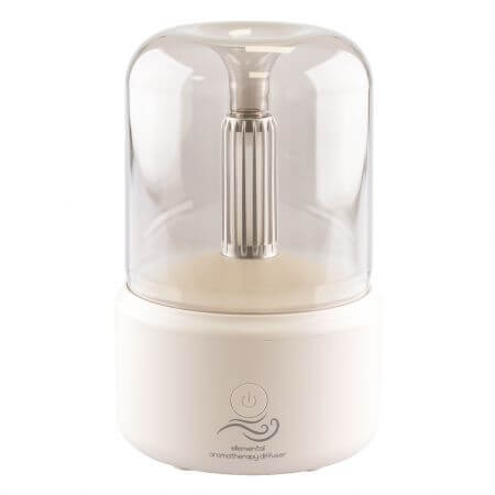 Diffuseur d'aromathérapie Candlelight White, 1 pièce, Elemental