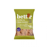 Crackers au quinoa, tomates et haricots sans gluten, 100 g, Bettr