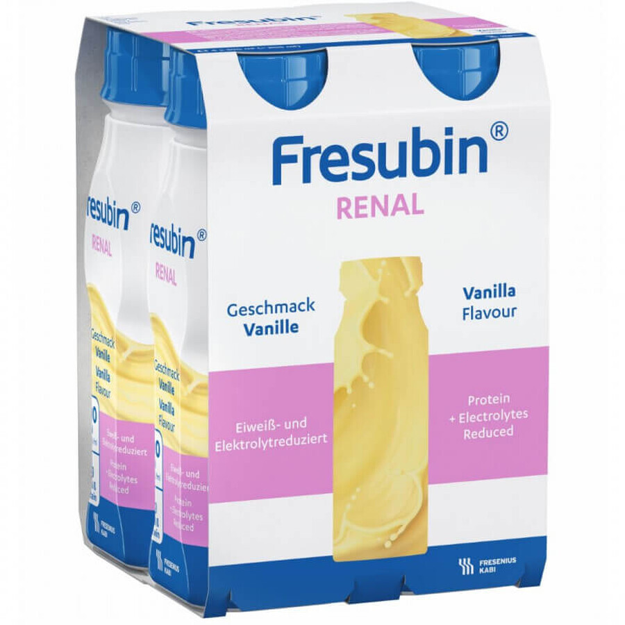 Fresubin Renal vaniglia, 4 x 200 ml, Fresenius Kabi