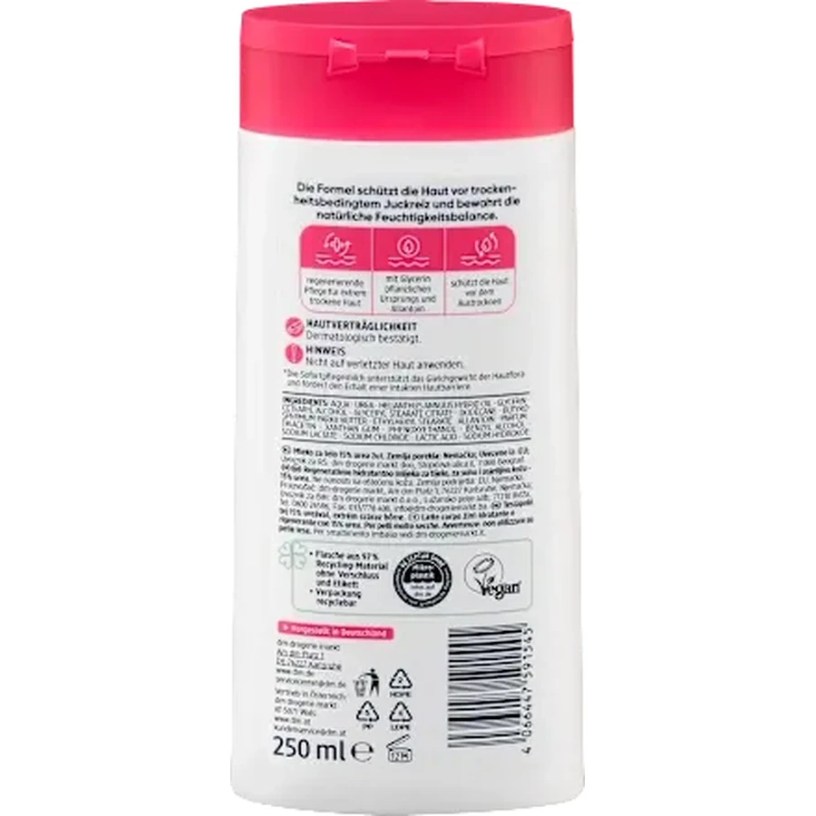  Lozione corpo 2in1 15% Urea, Balea, 250 ml, DM