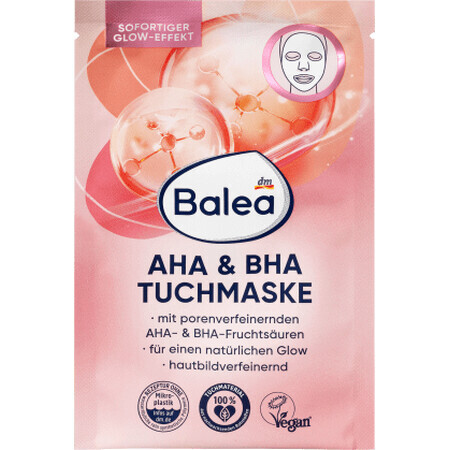 Maschera viso Balea con AHA e BHA, 1 pz