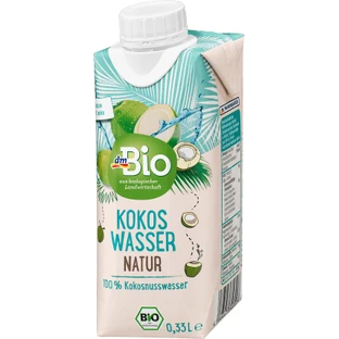 DmBio Kokosnusswasser, 330 ml
