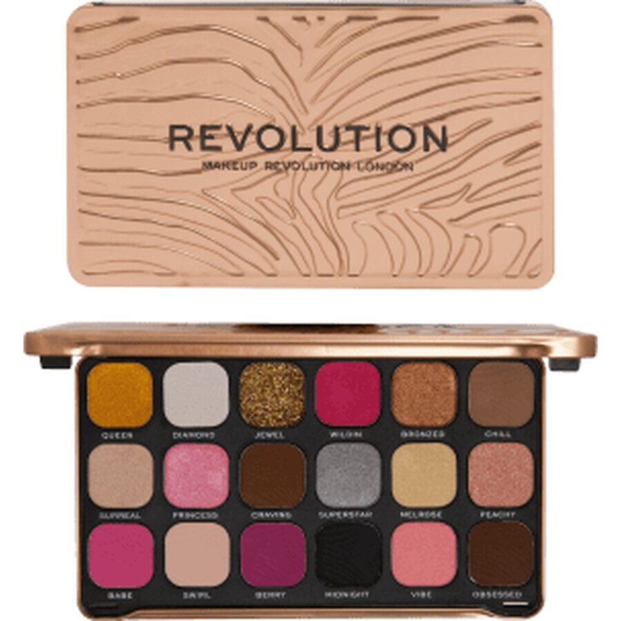 Revolution Forever Makellose Erröten Palette Bare Pink, 19,8 g