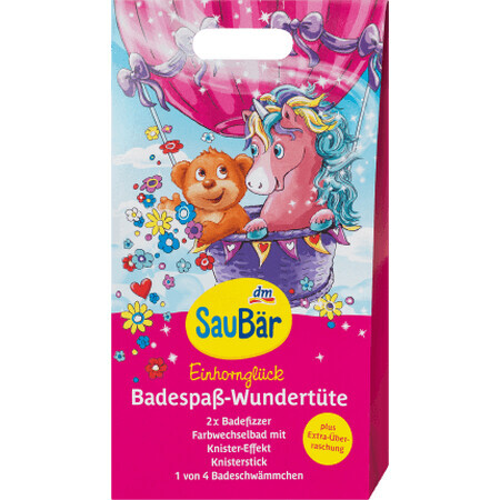 SauBär Bolsa mágica unicornio para niños, 1 ud.