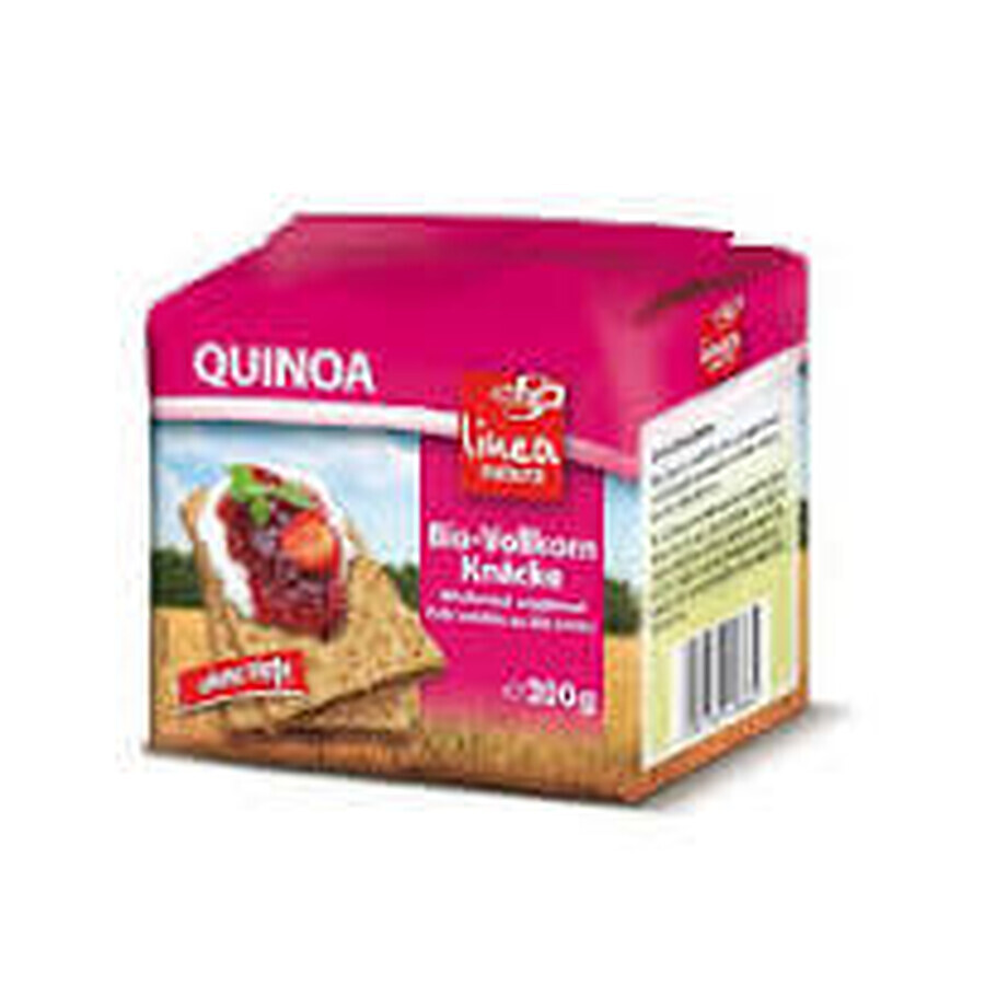 Organic crunchy wholemeal quinoa bread, 200 g, Pronat