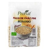 Fulgi de ovaz fini ecologici, 350 g, Pronat