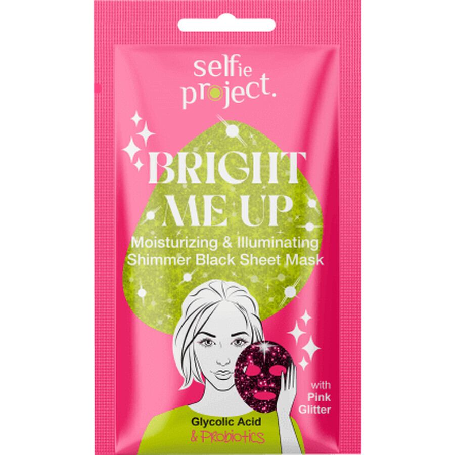 Selfie Project Illuminating Face Mask, 1 pc