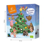 Adventskalender biologisch snoep, 380 g, Landgarten