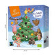 Adventskalender biologisch snoep, 380 g, Landgarten