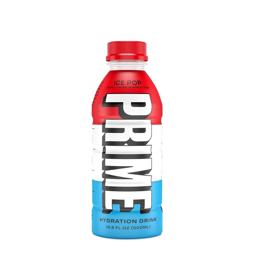 Prime Boisson Hydratante Saveur Ice Pop, 500 ml