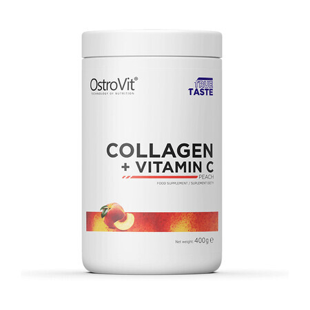 Kollagen + Vitamin C Pfirsich, 400 g, OstroVit