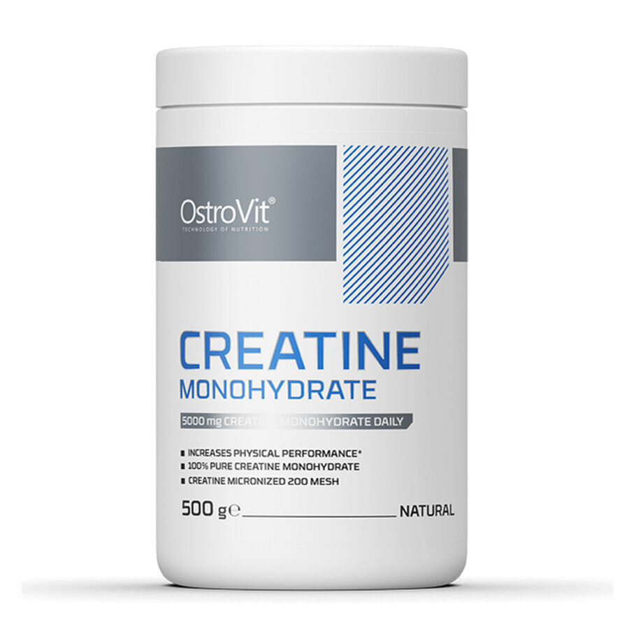 Creatine Monohydraat zonder smaak, 500 g, OstroVit