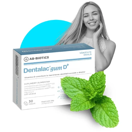 Dentalac gum D+, 30 tablets, Ab-Biotics