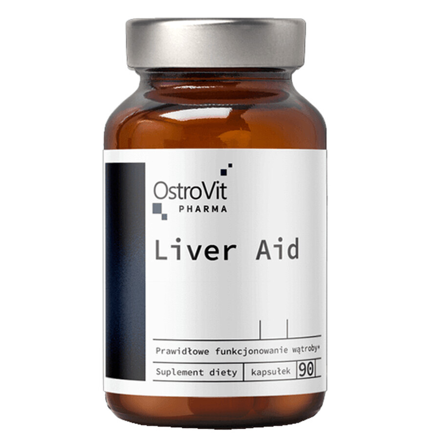 Lever Hulp, 90 capsules, OstroVit Pharma