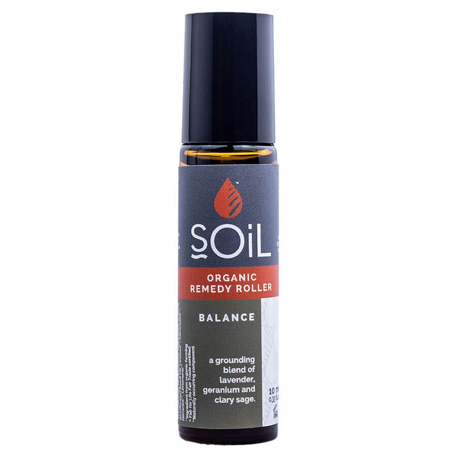 Roll-on cu uleiuri esentiale Balance, 10 ml, SOiL