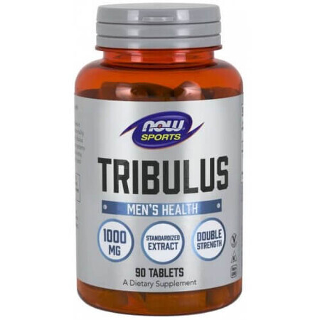 Tribulus Terrestris 1000 mg, 90 compresse, Now Foods