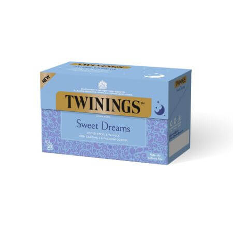 Zoete dromen infusie thee Placid kaarsen, 20 x1.5 g, Twinings