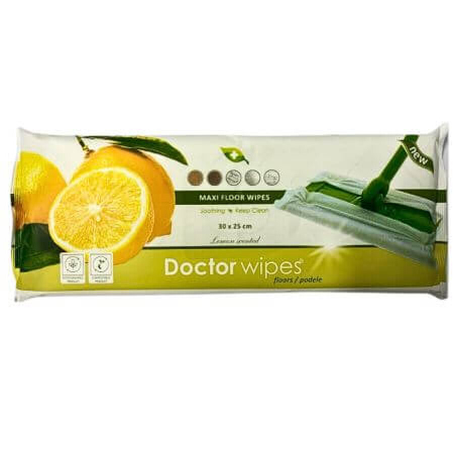 Feuchte Bodenwischtücher, 36 Stück, Doctor Wipes