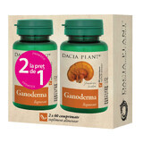 Ganoderma, 2x60 Tabletten, Dacia Plant