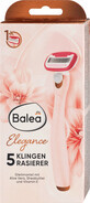 Balea Elegance scheermes 5 mesjes, 1 stuk