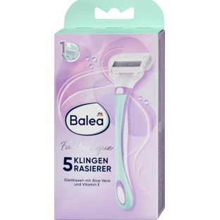 Balea Fantastique razor with 5 blades, 1 piece