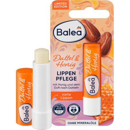 Balea Lippenbalsem honing en dadels, 4,8 g