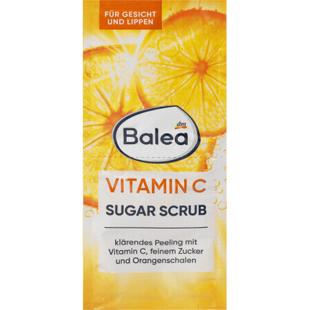 Balea Gommage Exfoliant au Sucre Vitamine C, 16 ml