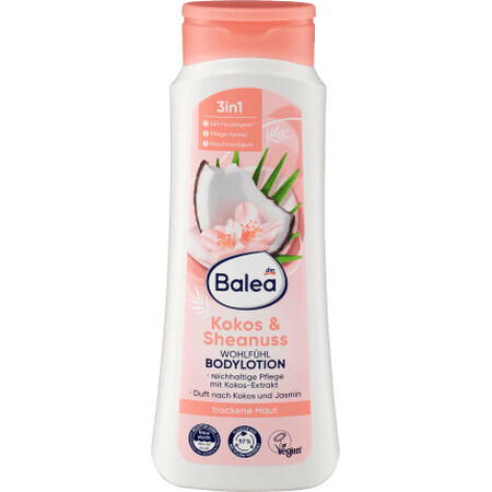 Balea Coconut and Shea Body Lotion, 400 ml