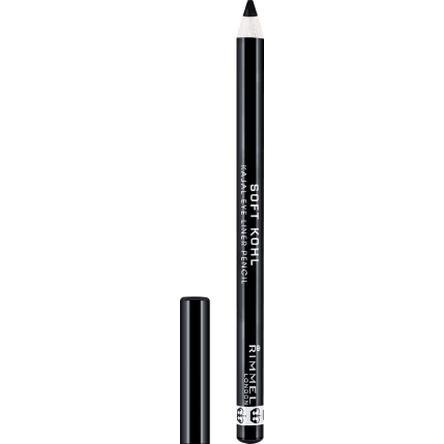 Rimmel London Soft Kohl Kajal Oogpotlood 061 Jet Black, 1 st