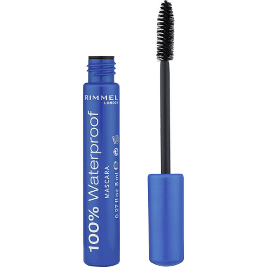 Rimmel London Mascara 100% imperméable, 1 pk