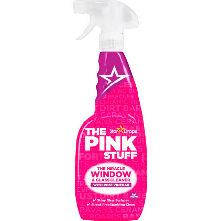 The Pink Stuff Raamreinigingsoplossing, 750 ml