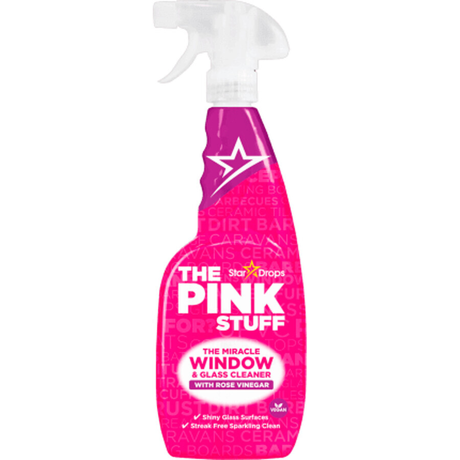 The Pink Stuff Raamreinigingsoplossing, 750 ml