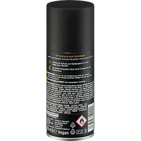 Balea MEN Déodorant spray GOLDEN INTENSE, 150 ml