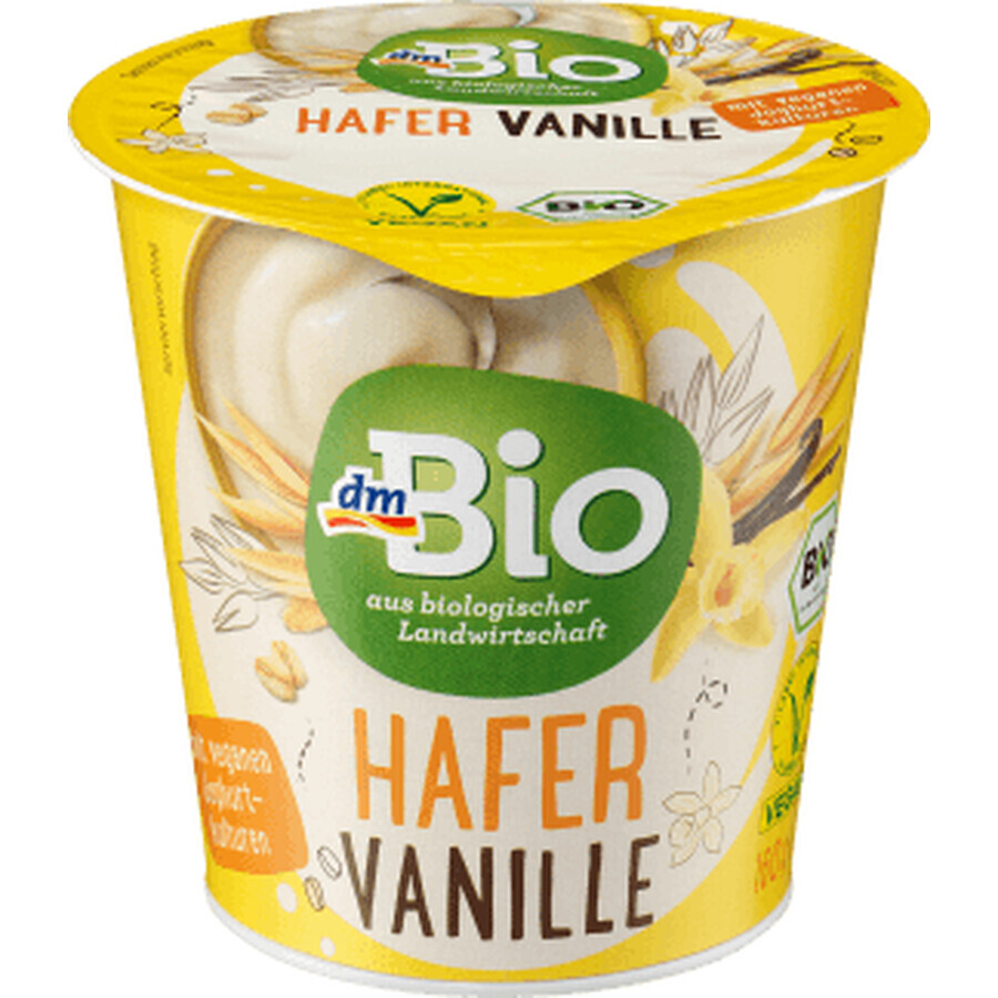 DmBio Haveryoghurt met vanille, 160 g