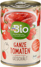 DmBio Hele gepelde tomaten, 400 g